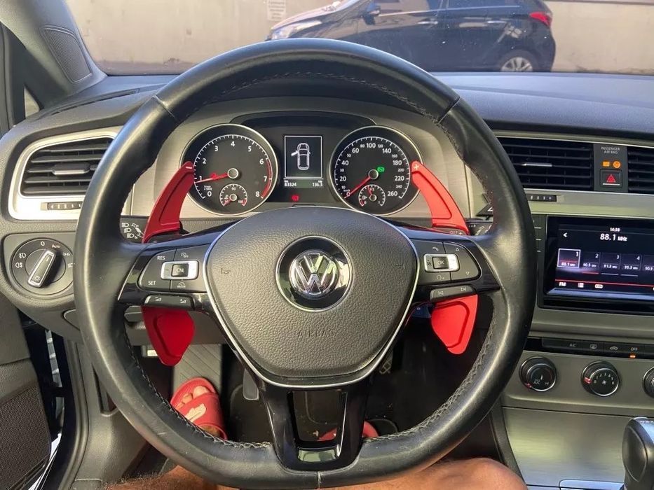 накладки на подрулевые лепестки Volkswagen golf 5 6 7 passat GTI