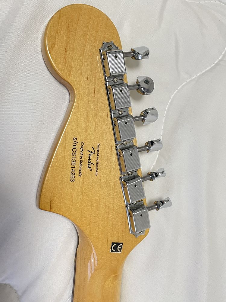 Fender Squier Vintage Modified Jaguar Olympic White