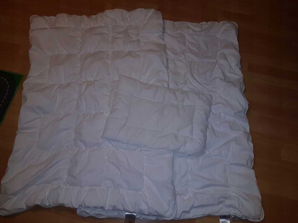 łóżeczko dziecięce IKEA Singlar + materac IKEA Vyssa + kołdry poszewki