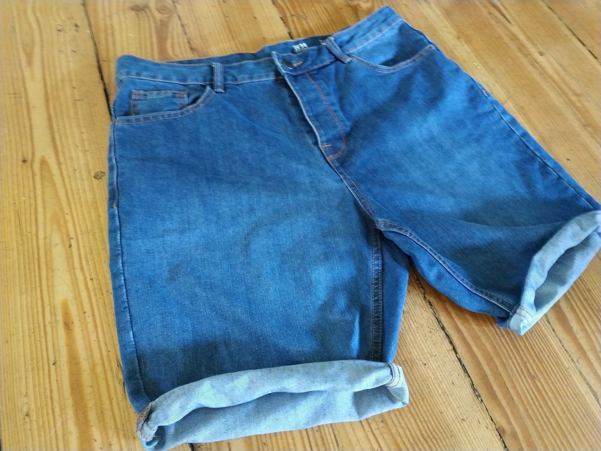 Szorty 36 XL krótkie spodenki Denim Straight