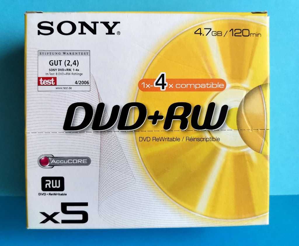 Sony DVD-RW - 5 szt.