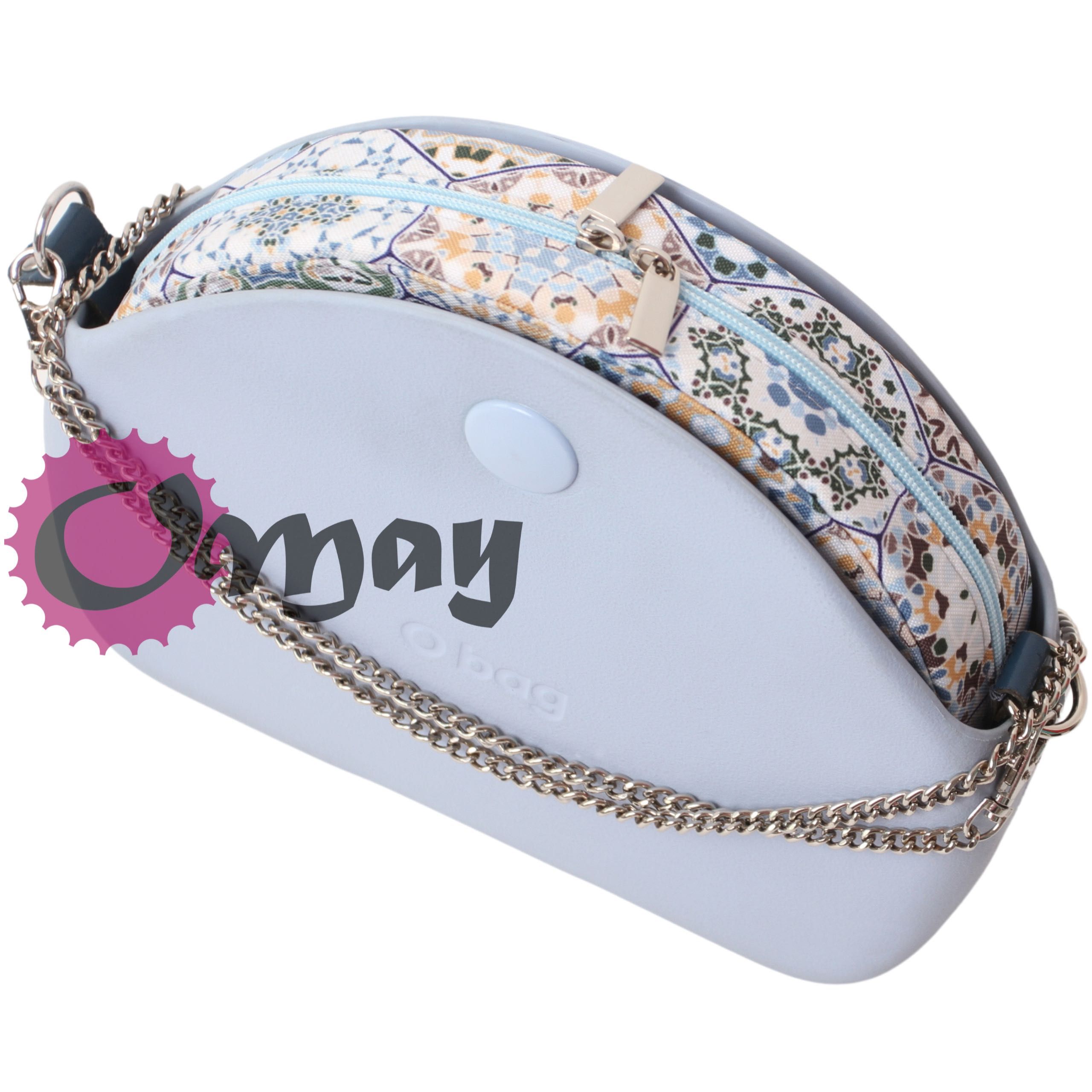 organizer do OBAG MOON LIGHT kafelki beż biszkopt 2 kieszenie OMAY