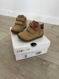 Buty buciki dzieciece trzewiki Geox Macchia Baby 20 biscuit