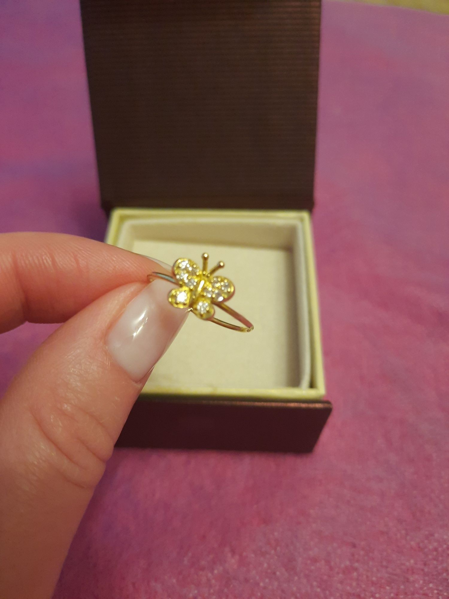 Золотое кольцо 16,5 размер Новое