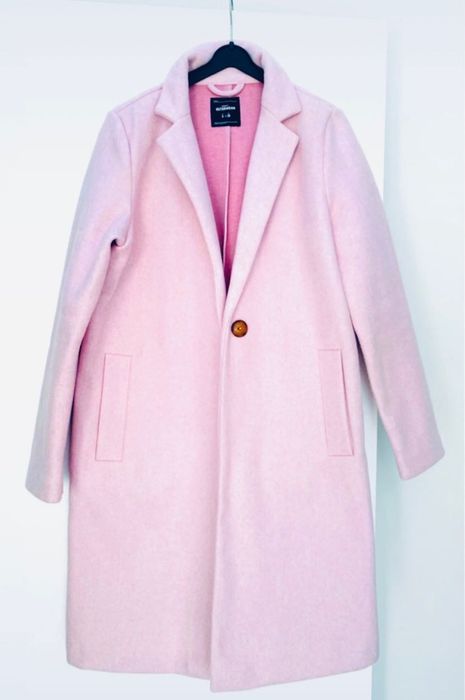 Casaco Rosa Suave-Como Novo