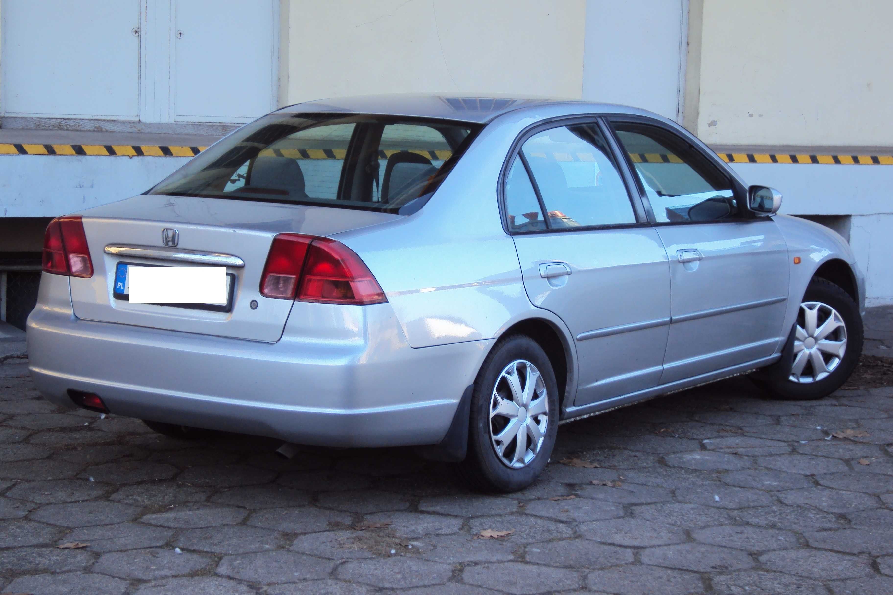 OKAZJA !! Honda Civic 2002r. 1.6 VTEC z GAZEM, ZDROWA, Krajowa