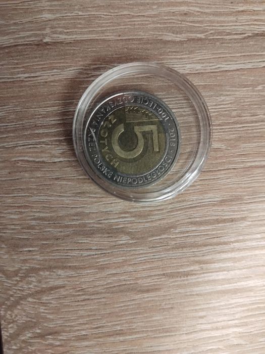 100 lecie odzyskania niepodległości przez Polskę- 5 zlotych