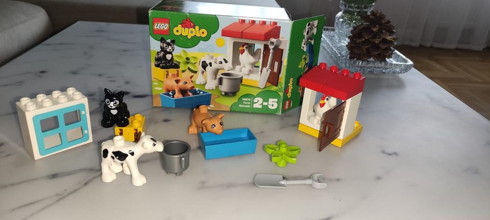 10870 lego duplo farma obora zwierzęta kurnik