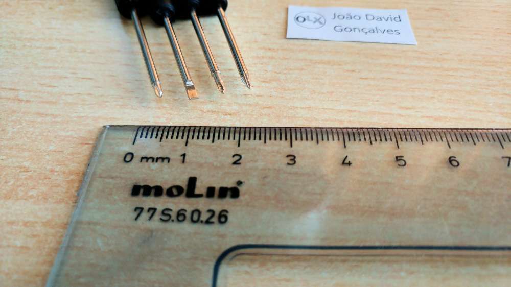 Kit chave iPhone ferramenta abertura e reparação telemóvel - 9 peças