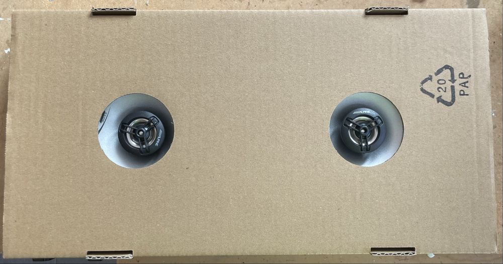 Colunas/Speakers Alpine SXE-1725S