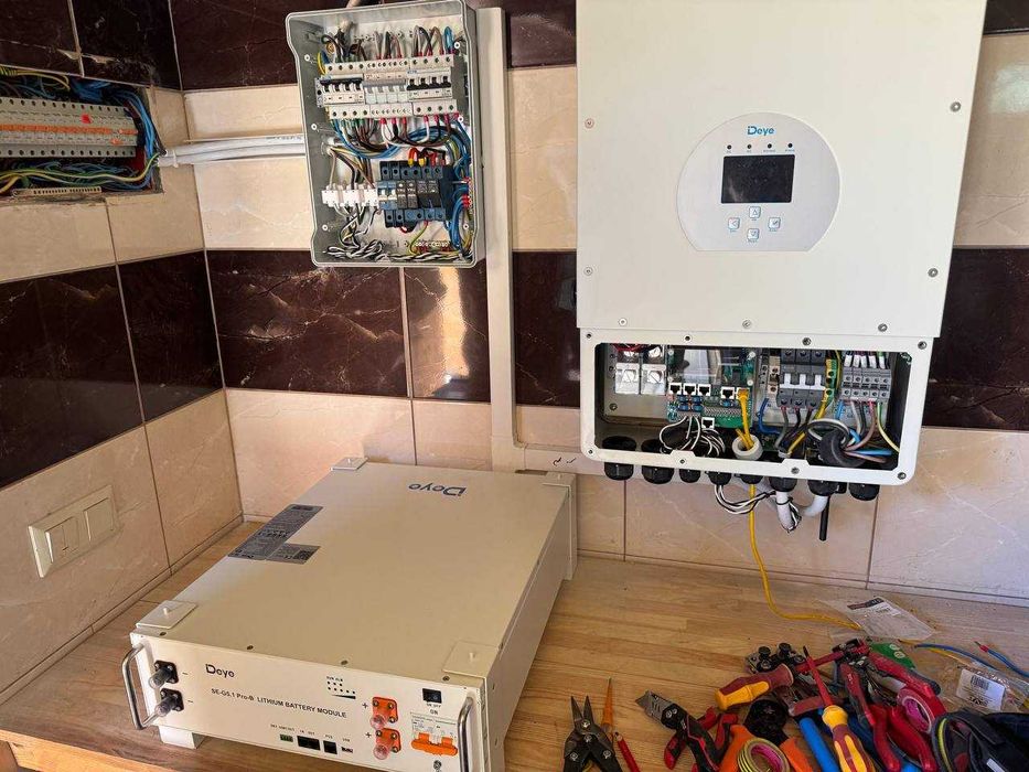 Deye Гібридний Інвертор 5kw 6kw 8kw 10kw 12kw