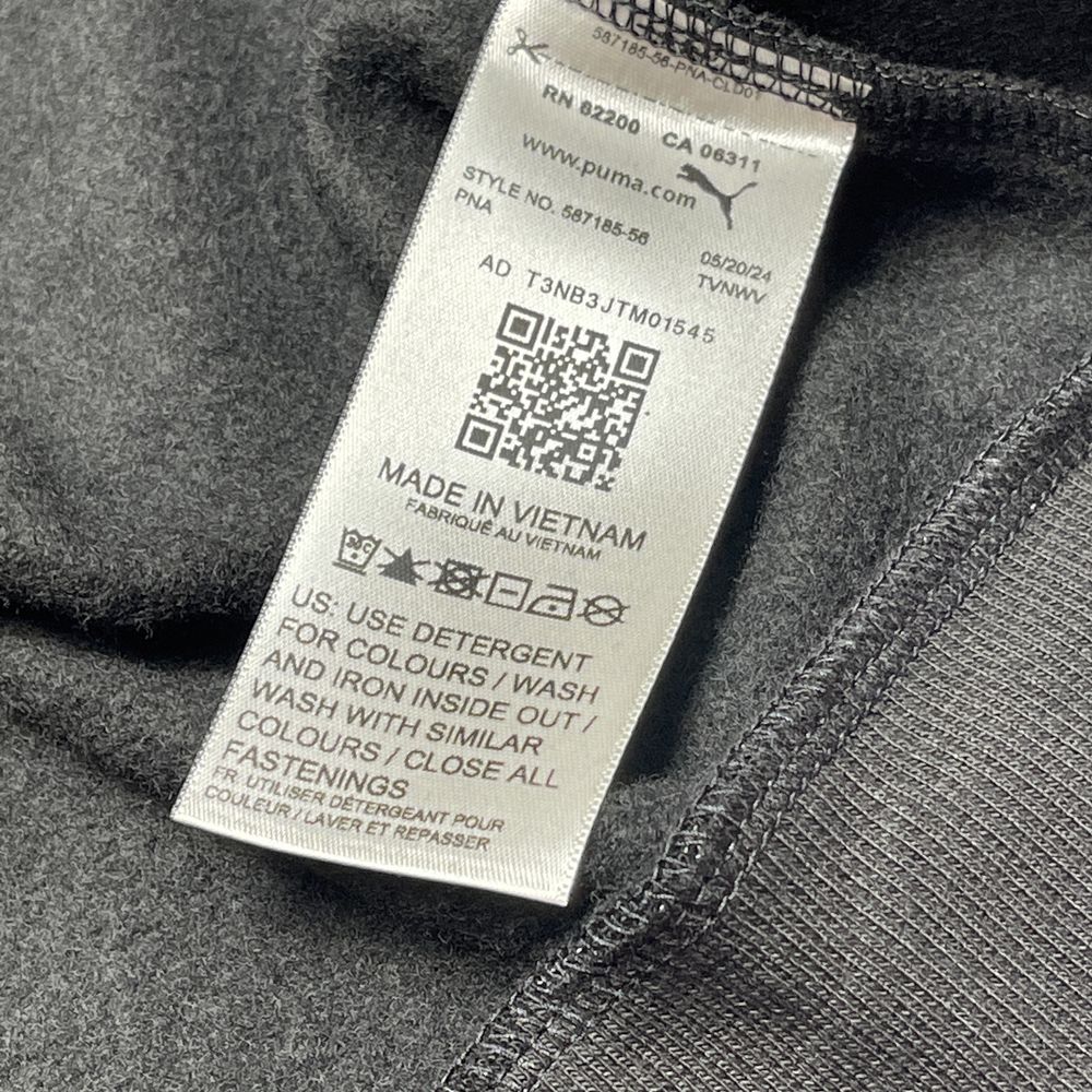 ОРИГІНАЛ Чоловіча Кофта Puma Чорна Толстовка з США