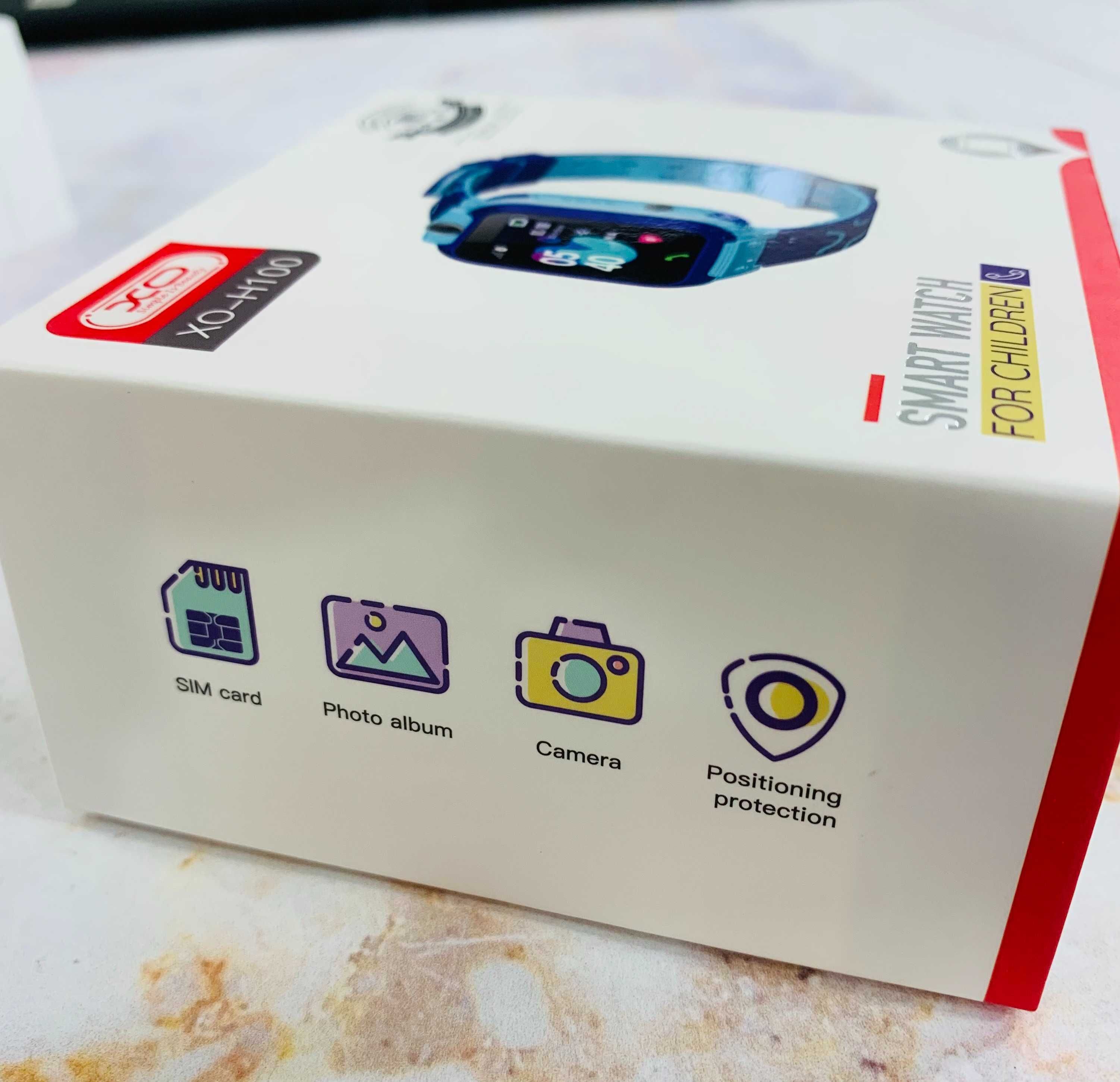 Дитячі смарт годинники XO H100 з функцією GPS!!!