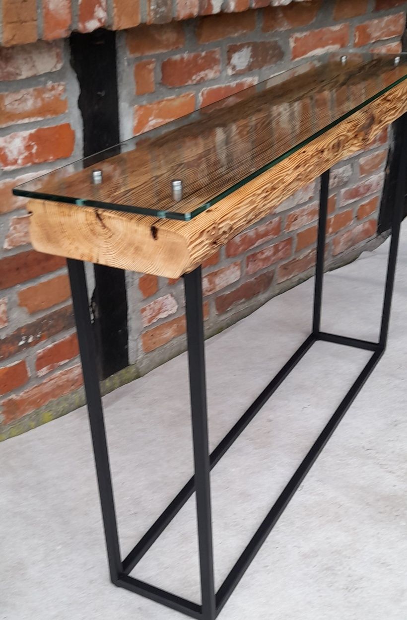 Konsolka loft mebel loftowy.