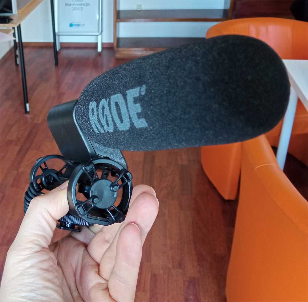 RODE VideoMic Mikrofon shotgun, do kamery, telefonu, jak nowy, OKAZJA