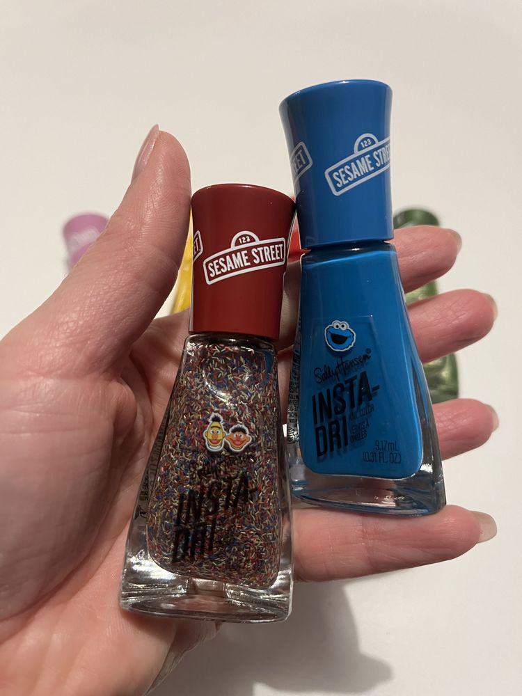 Zestaw 6 lakierów Sally Hansen Insta-Dri Sesame Street