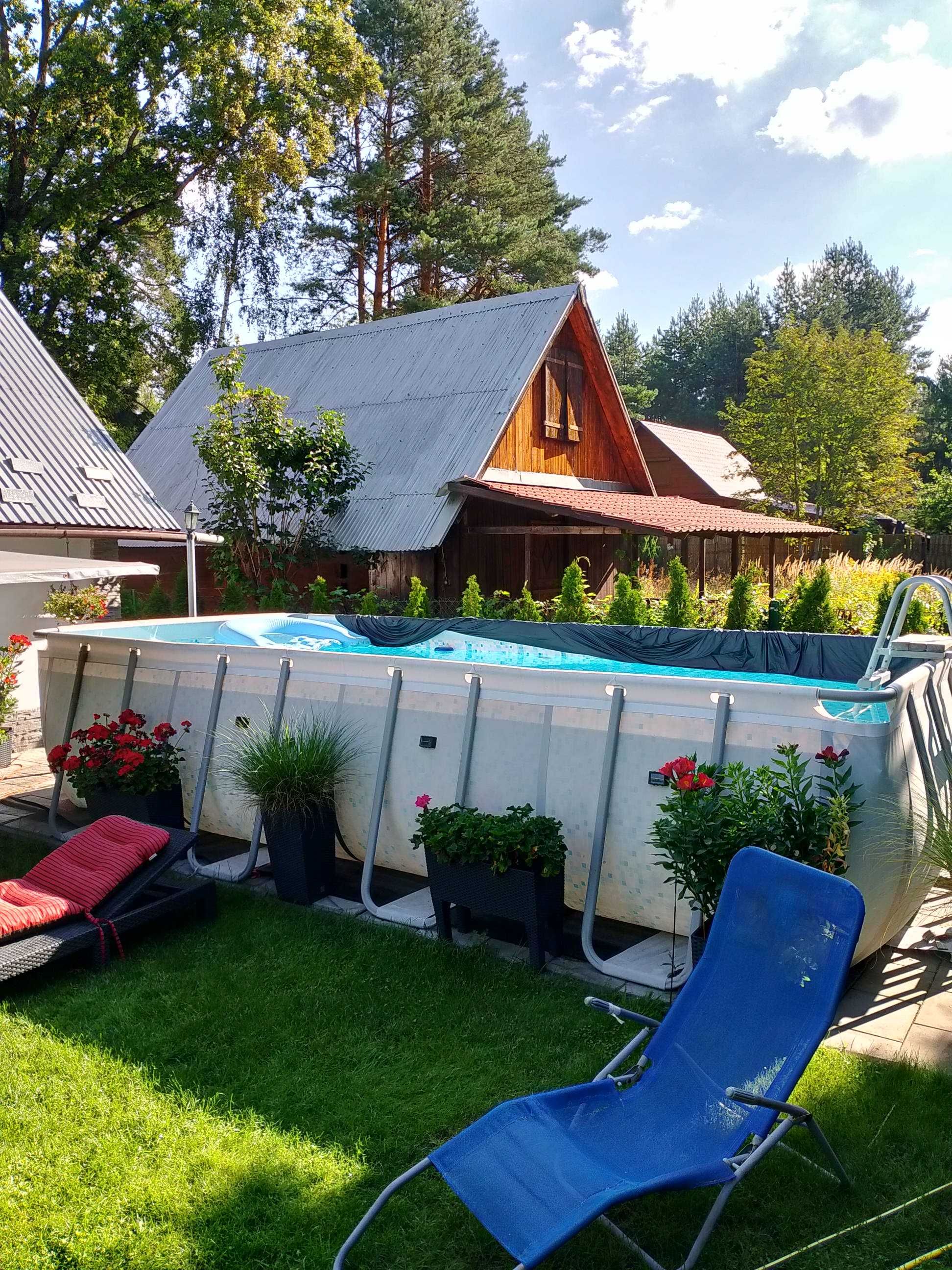 Basen Bestway Power Steel po 2 sezonach stan bardzo dobry.