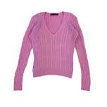 Sweter/sweterek w serek Ralph Lauren