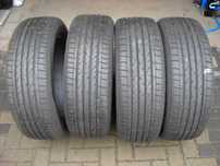 Komplet opon letnich Bridgestone 225/55/18 bież.8mm
