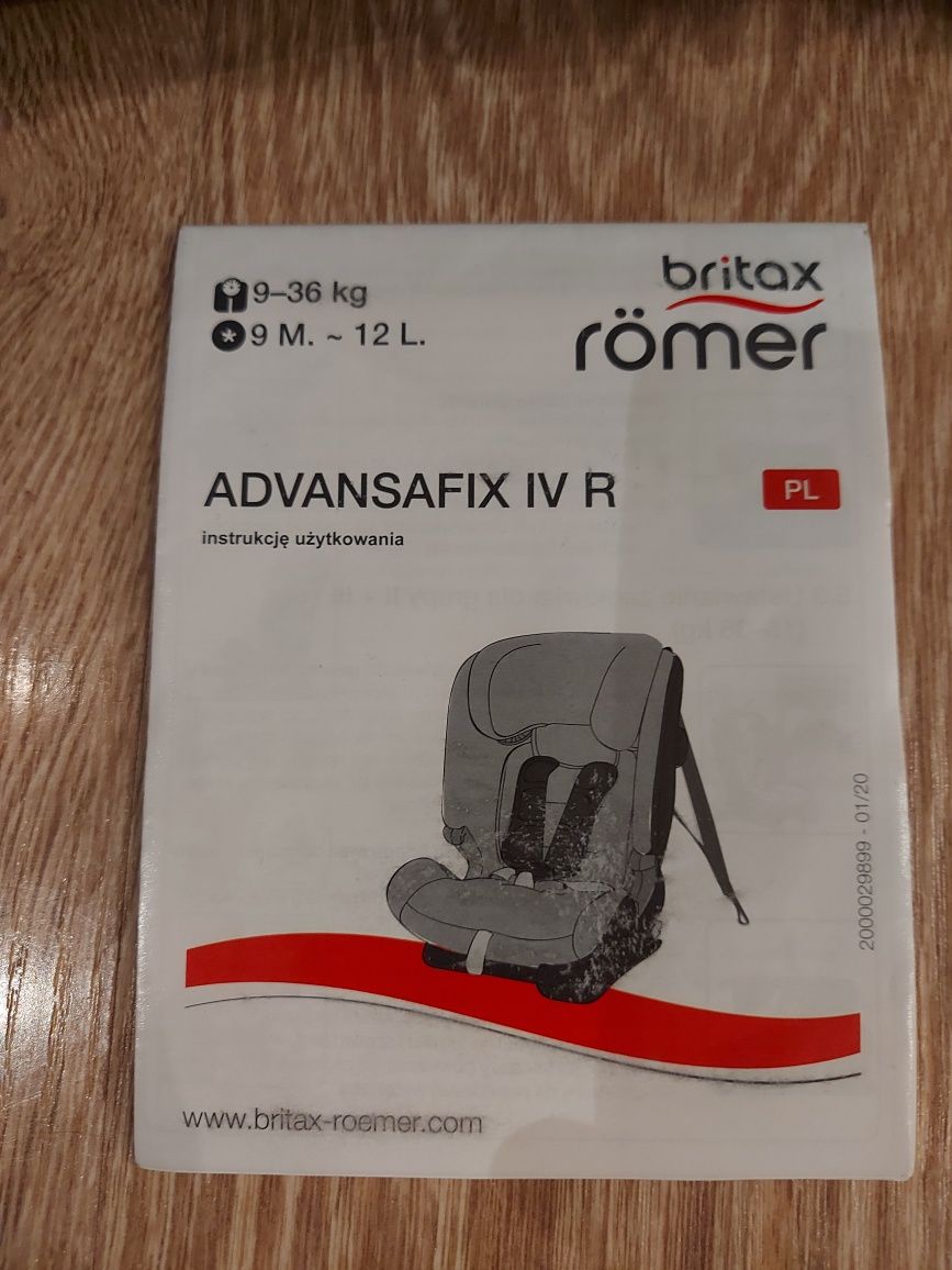 Fotelik samochodowy Britax Römer Advansafix IV R