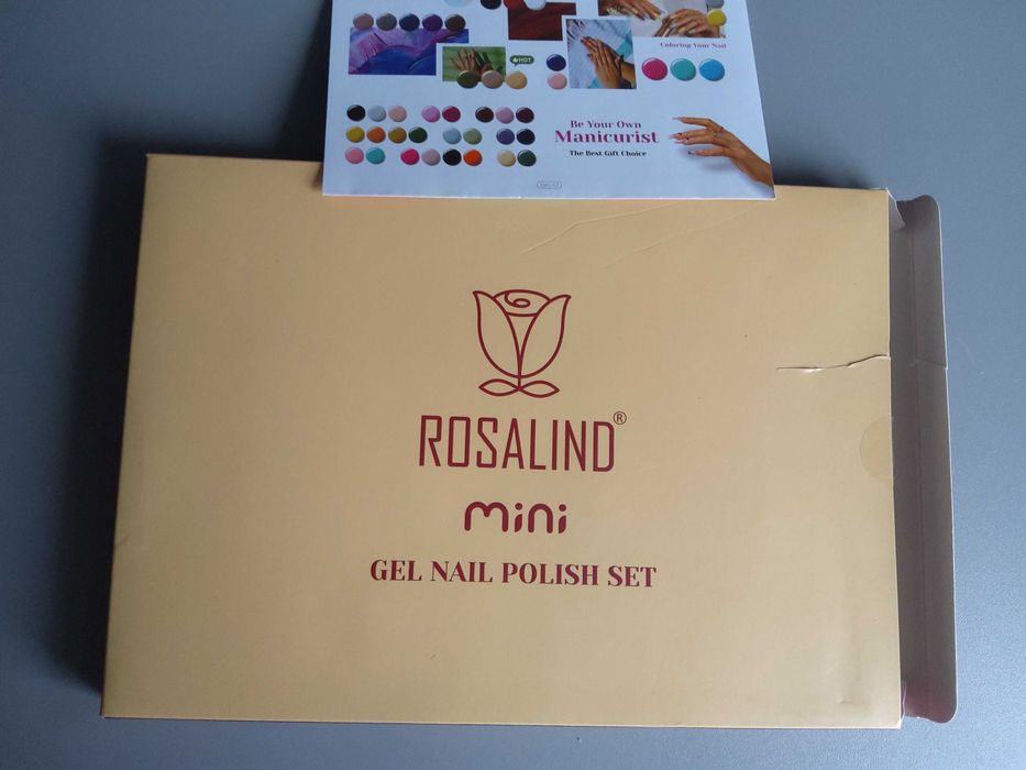 Rosalind Zestaw lakierów do paznokci UV, 30 szt. żel do paznokci Gel