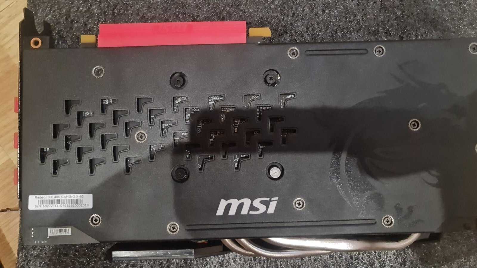 Відеокарта MSI AMD Radeon RX 480 4Gb Gaming (RX 480 GAMING 4G)