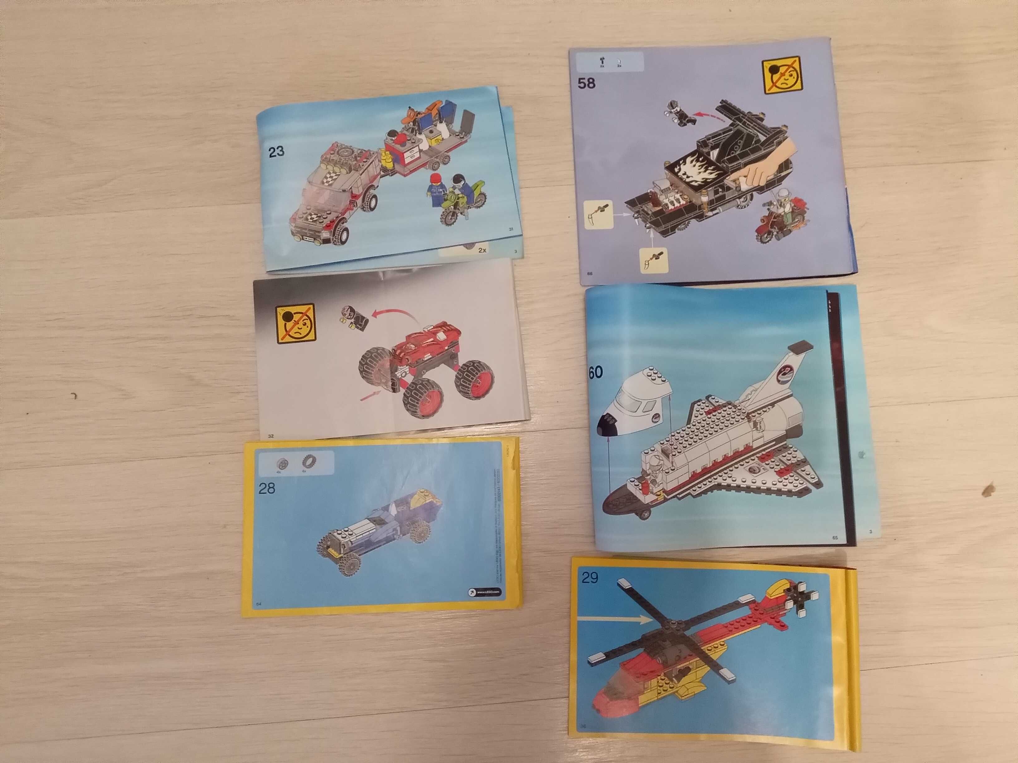 Ogromny pakiet instrukcji LEGO