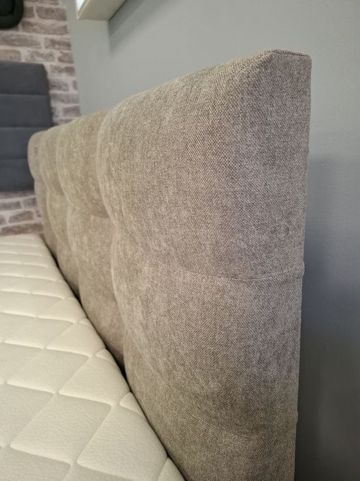 Nowe łóżko tapicerowane 160x200 od ręki beżowe