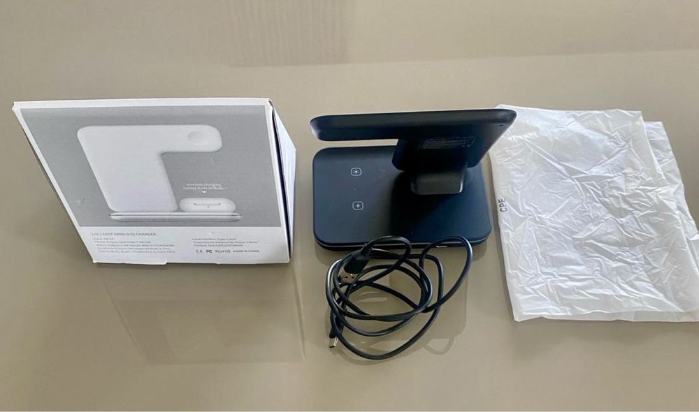 Carregador 3 em 1  - wifi NOVO