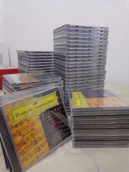 Coleção da História da Música + 101 CDs da «Deutsche Grammophon»