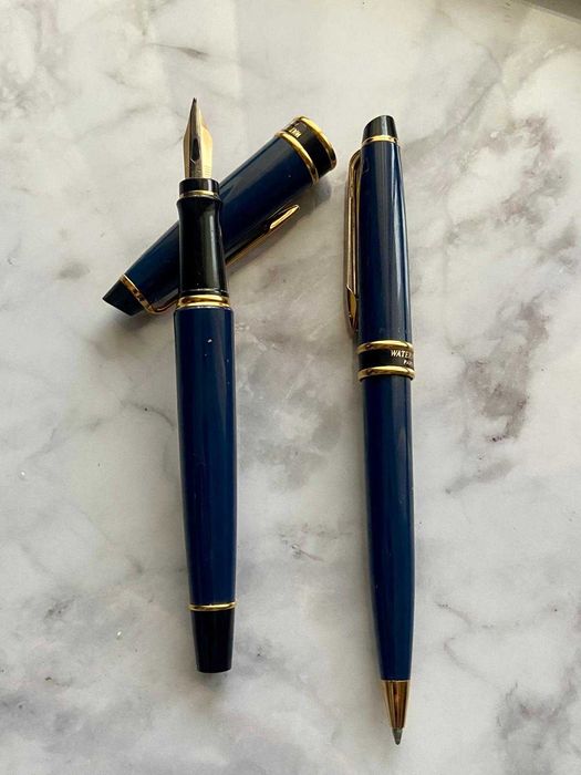 Conjunto Waterman Expert Mk1 Caneta Esferográfica e Tinta-Permanente