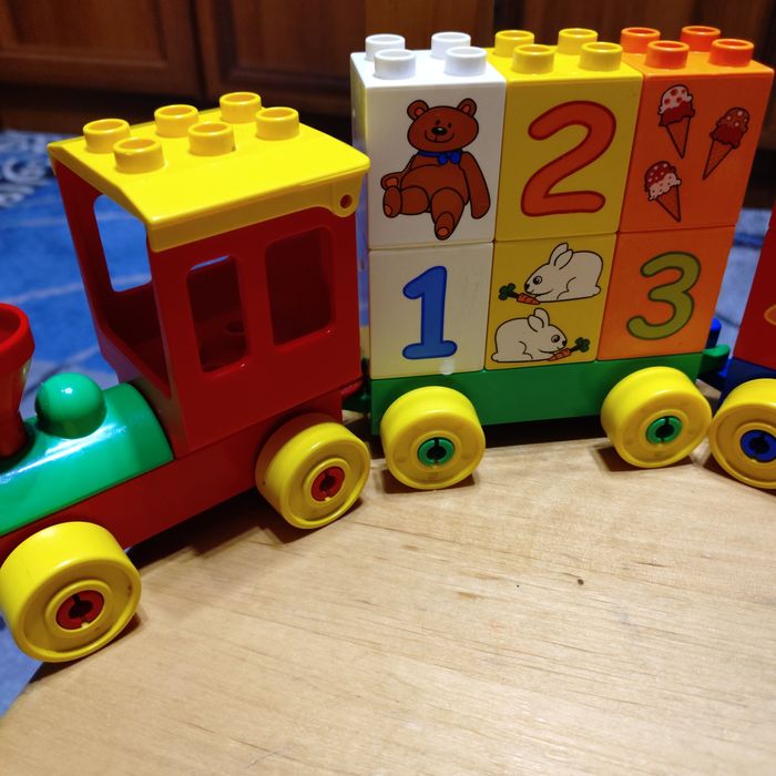 Lego duplo оригінал поїзд паровозик