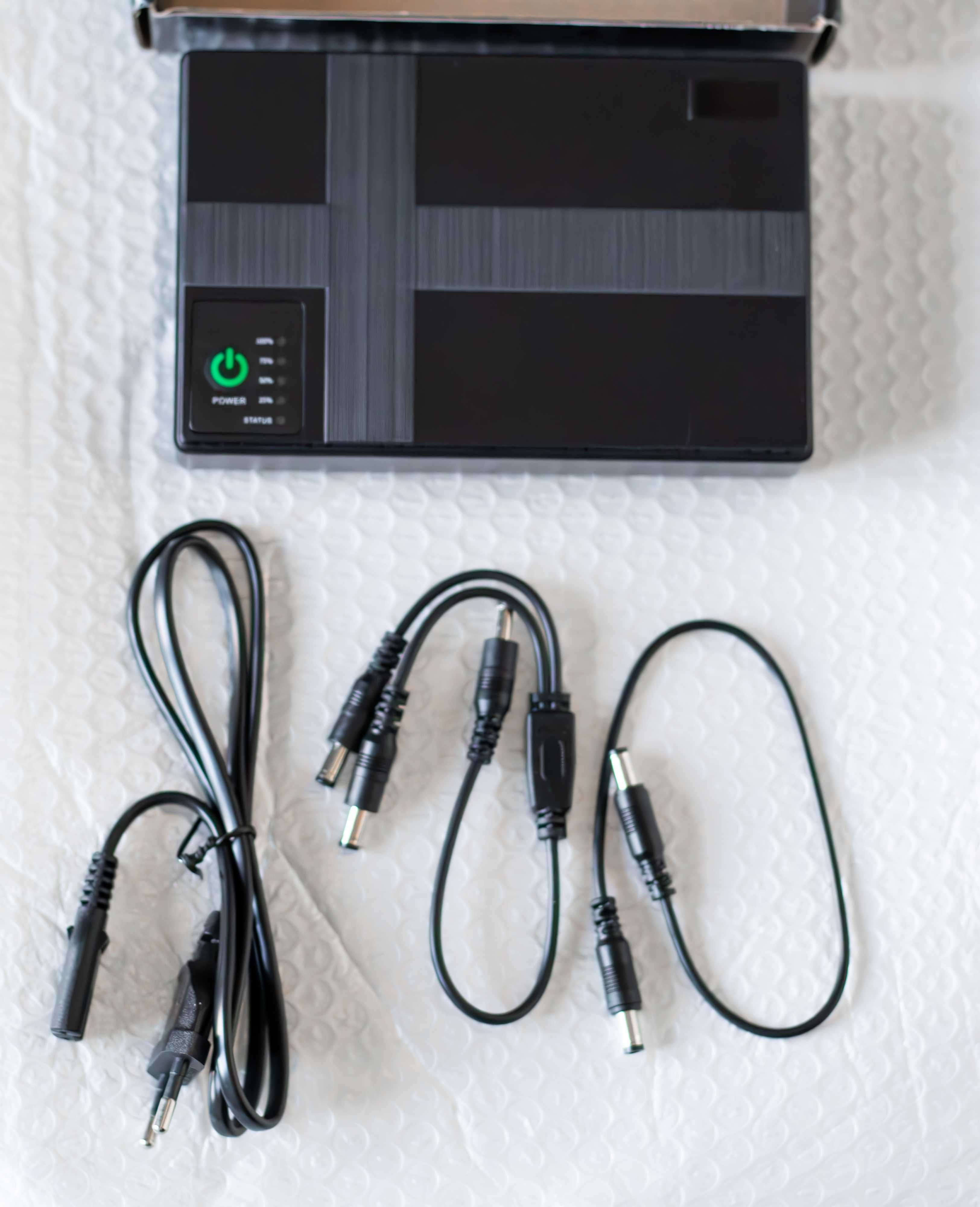 ДБЖ для роутера UPS 10400 mAh оптики терміналу, відеокамери, 5V/9V/12V
