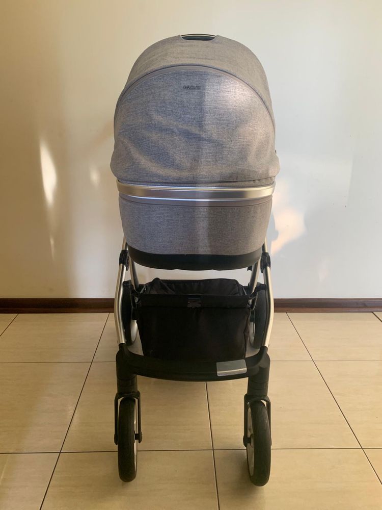 Wózek 2w1 Espiro Next 2.1 melange gray z 2021