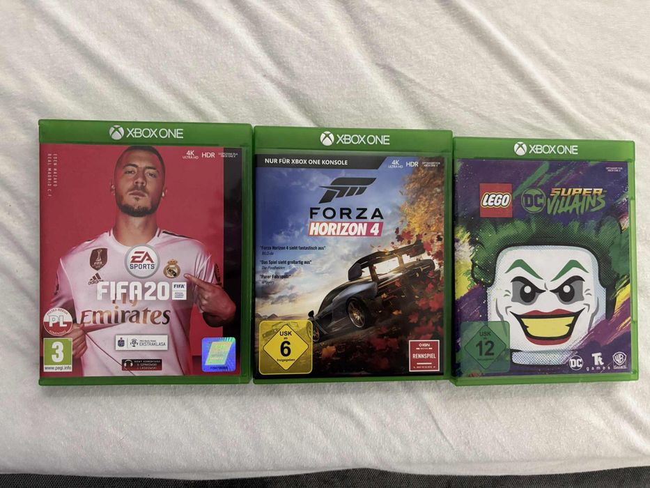 Xbox one s + 2 pady + 3 gry - jak nowa