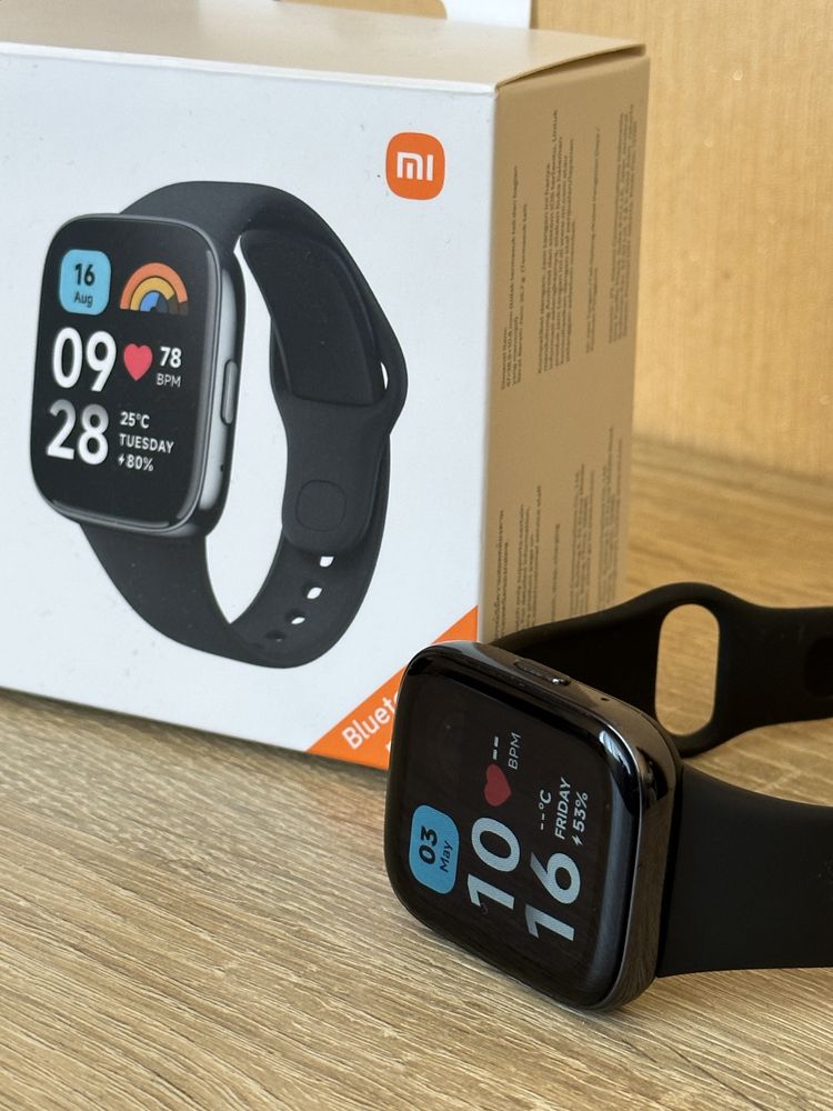 Смарт-годинник Redmi Watch 3 Active Black. Xiaomi