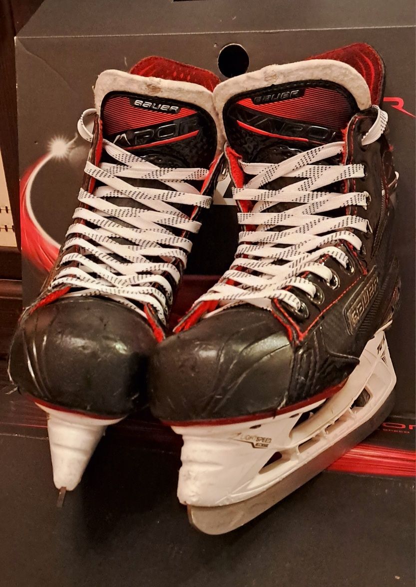 Коньки bauer vapor x2.7. Ковзани. Хоккейные коньки