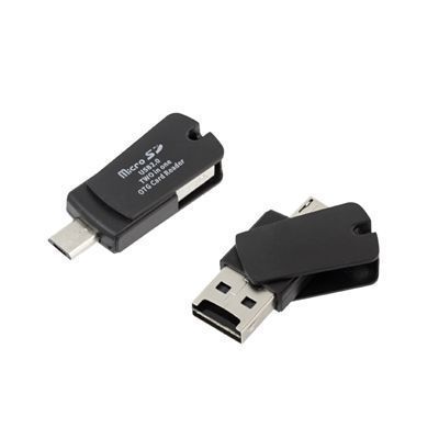 Czytnik Kart Pamięci Micro Sd Usb + Micro Usb