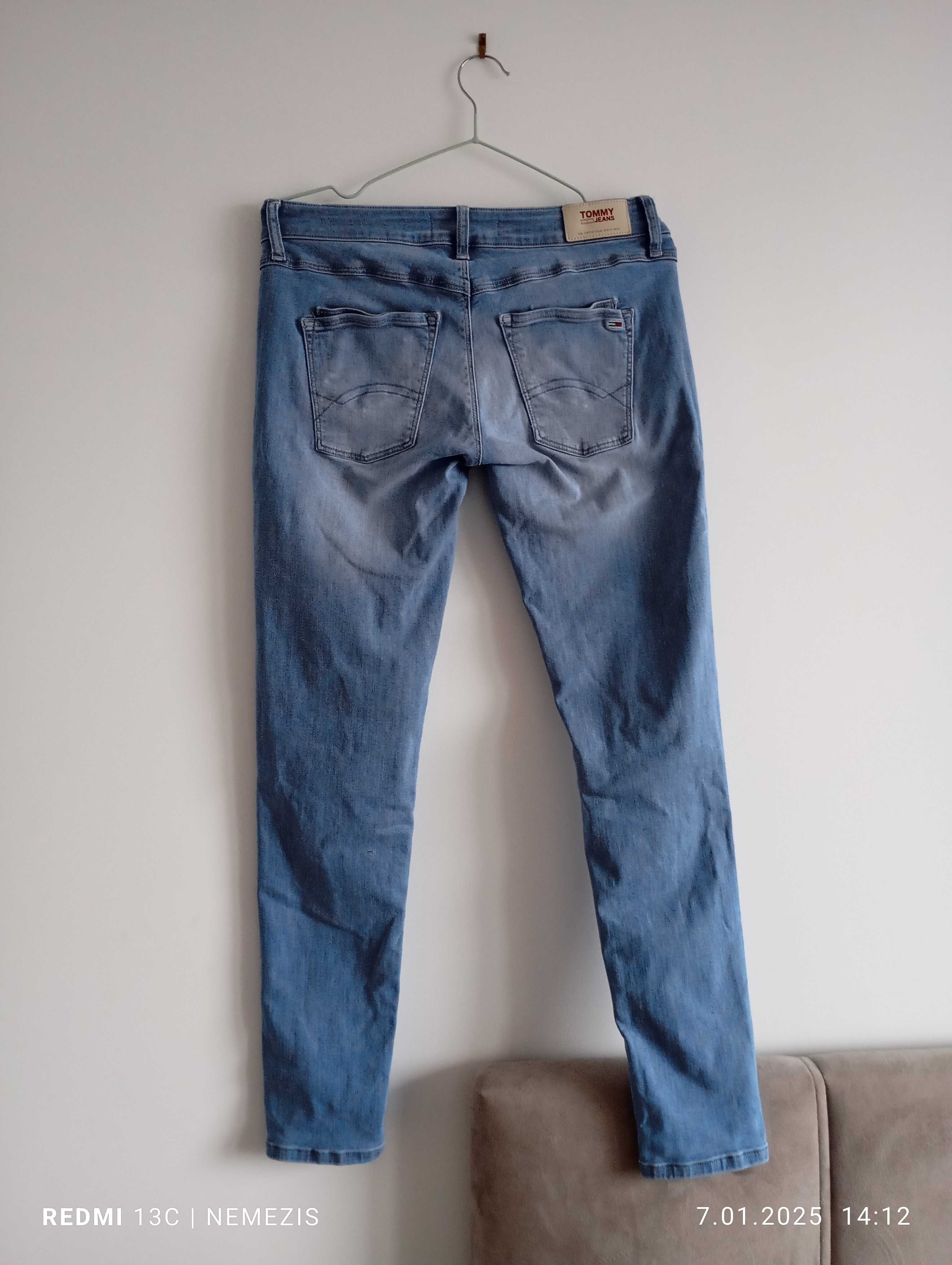 Jeansy Scarlett Low Rise Skinny Tommy Hilfiger W30 L30