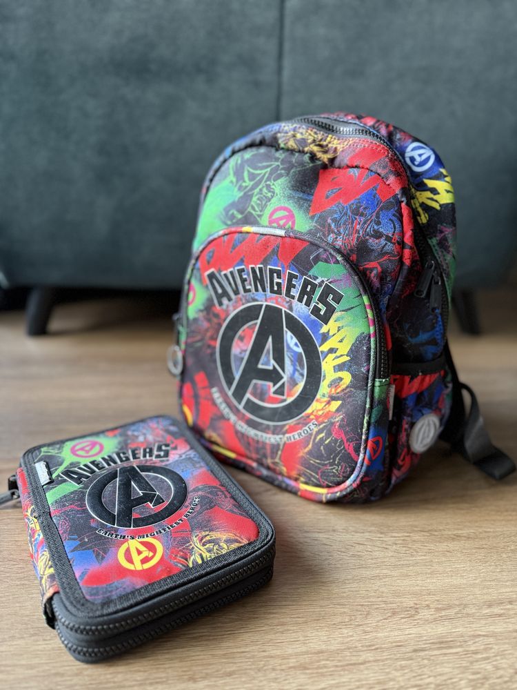 Plecak szkolny Coolpack Avengers  piórnik