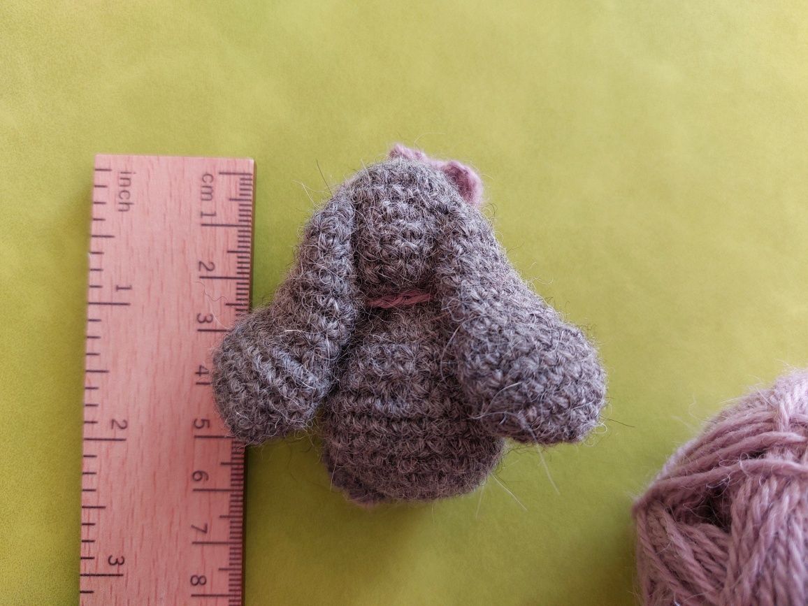 Króliczek na szydełku Handmade