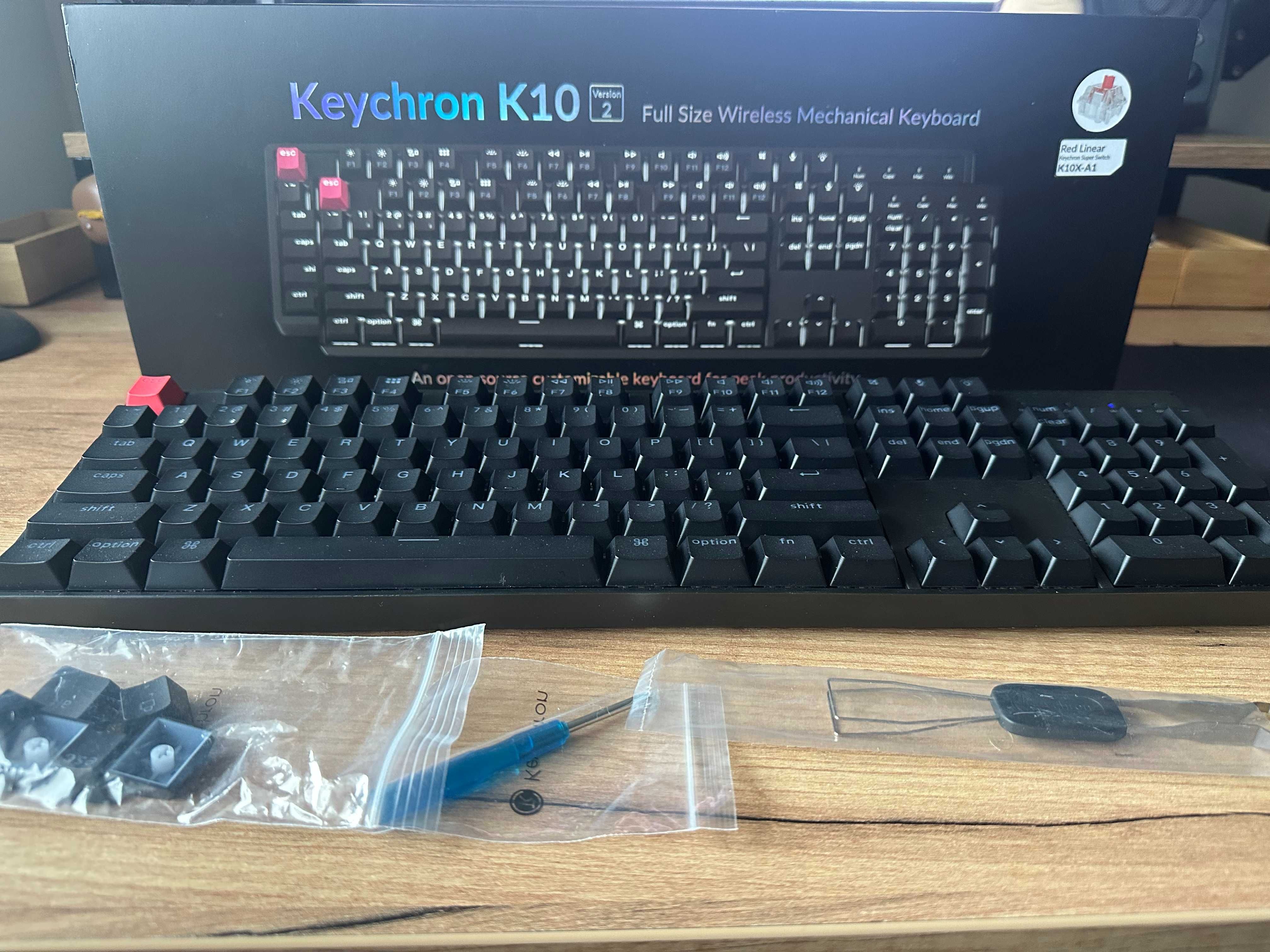 Klawiatura Keychron K10 Version 2 QMK Bezprzewodowa Mechaniczna