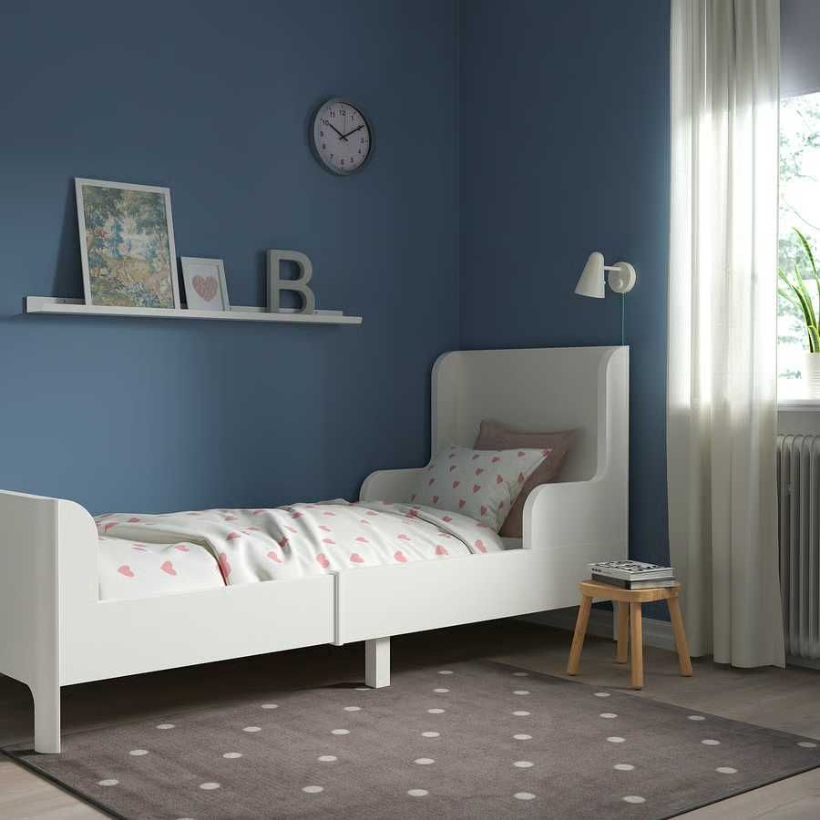 Cama Extensível 80x200 - Modelo Busunge Rosa Ikea