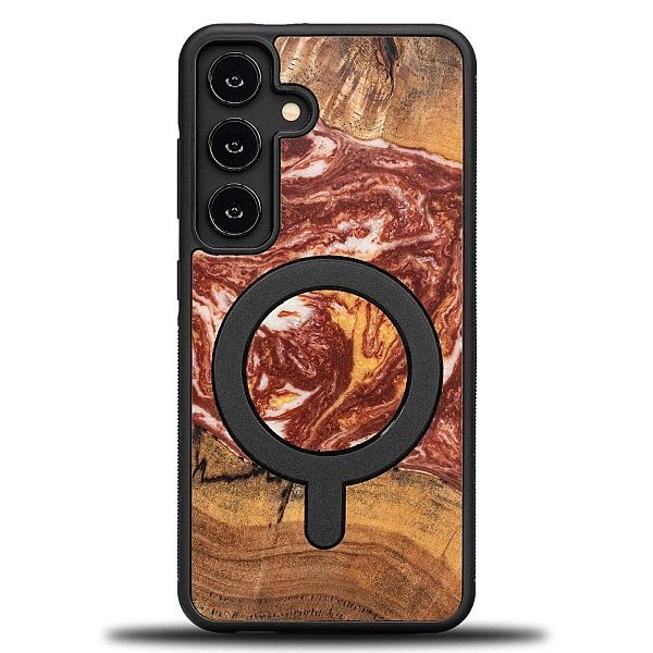 Etui Bewood Unique MagSafe Mars z drewna i żywicy na Samsung Galaxy S2