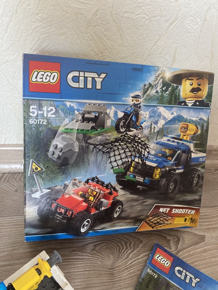 Лего lego погоня по грунтовой дороге 60172