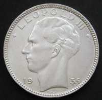 Belgia 20 franków 1935 - Leopold III - srebro