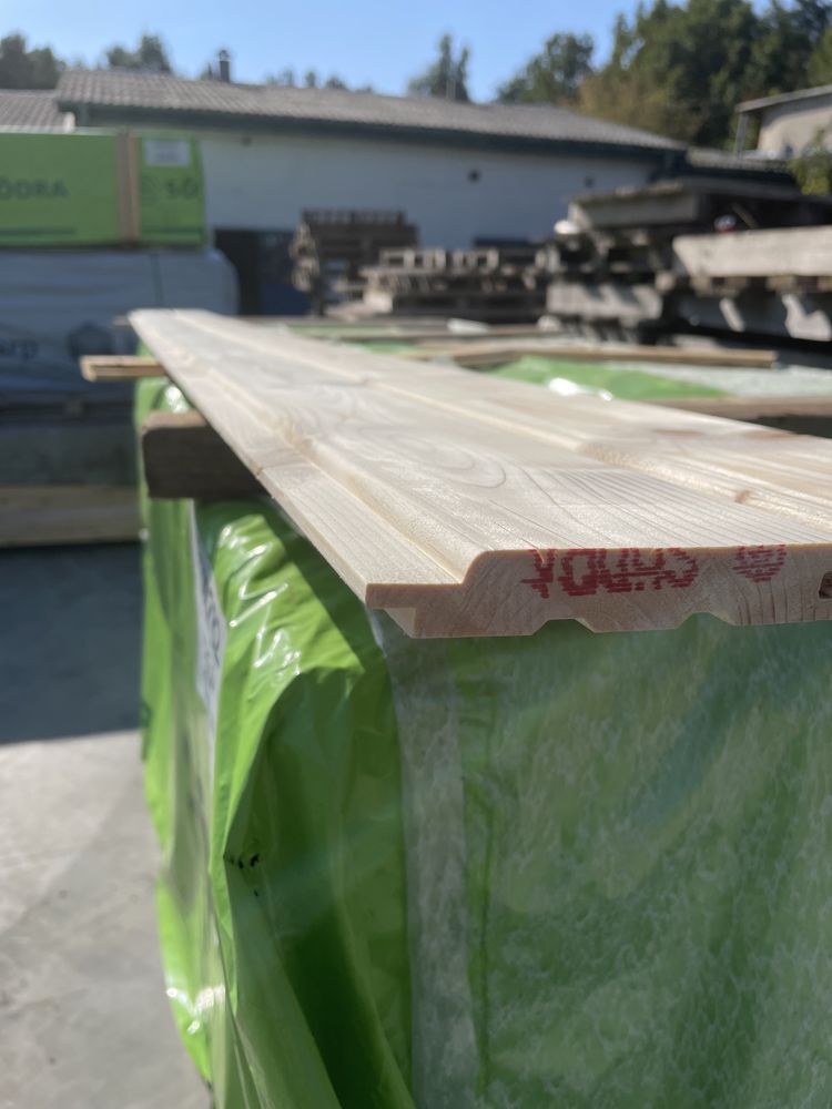 PROMOCJA Piekna deska ze szwecji elewacja 14x121 boazeria szalówka