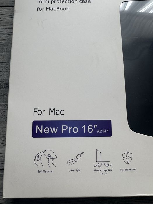 Чохол накладка HardShell Case для MacBook Pro 16” A2141