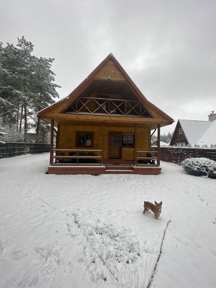 Domek letniskowy w Puszczy Augustowskiej w Atenach sauna balia
