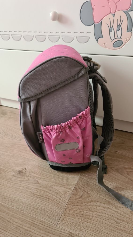 Hama tornister/plecak Pink Dog + piórnik gratis dla dziewczynki OKAZJA